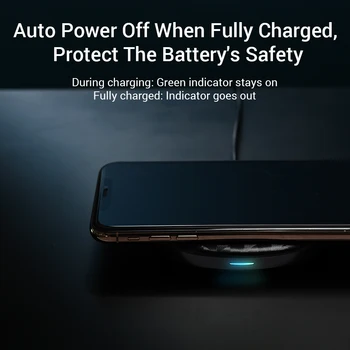 FIVI Wireless Charger Pad Qi Certified for Samsung S10 S9 S8 phone charger for iPhone Xs Max/Xs/X/Xr
FIVI Wireless Charger Pad Qi Certified for Samsung S10 S9 S8 phone charger for iPhone Xs Max/Xs/X/Xr