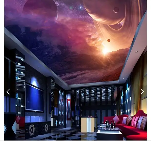 Custom photo wallpaper 3d ceiling wallpaper murals Fantasy star planet KTV ceiling murals wall papers for living room decor
Custom photo wallpaper 3d ceiling wallpaper murals Fantasy star planet KTV ceiling murals wall papers for living room decor