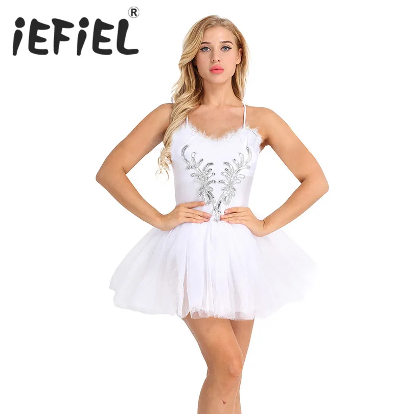 Elegant White Women Adults Swan Lake Costumes Ballet Dress Sequined and Beads Flower Leotard Tutu Dance Performance Tulle Dress
Elegant White Women Adults Swan Lake Costumes Ballet Dress Sequined and Beads Flower Leotard Tutu Dance Performance Tulle Dress