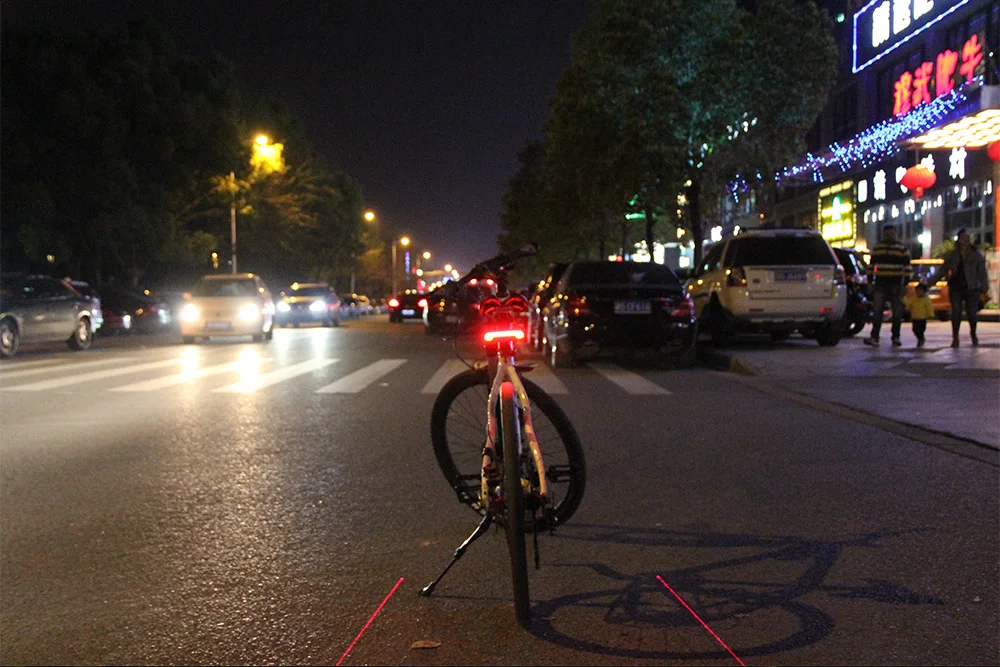 GIYO Battery Pack Bicycle Light USB Rechargeable Mount Bicycle Lamp Rear Tail Light Led Turn Signals Cycling Light Bike Lantern