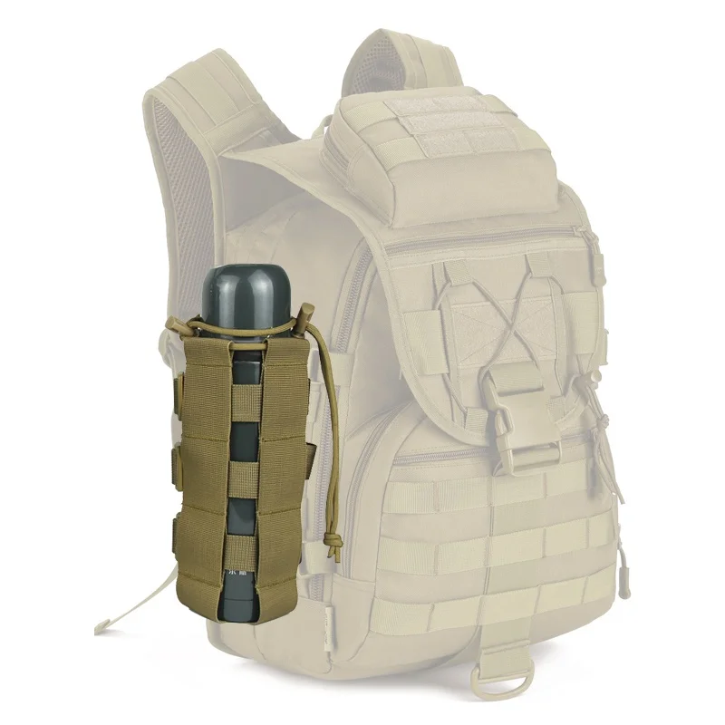 Camping Hiking Travel Survival Kits Holder Tactical Water Bottle Pouch Military Molle System Kettle Bag TX005
Camping Hiking Travel Survival Kits Holder Tactical Water Bottle Pouch Military Molle System Kettle Bag TX005