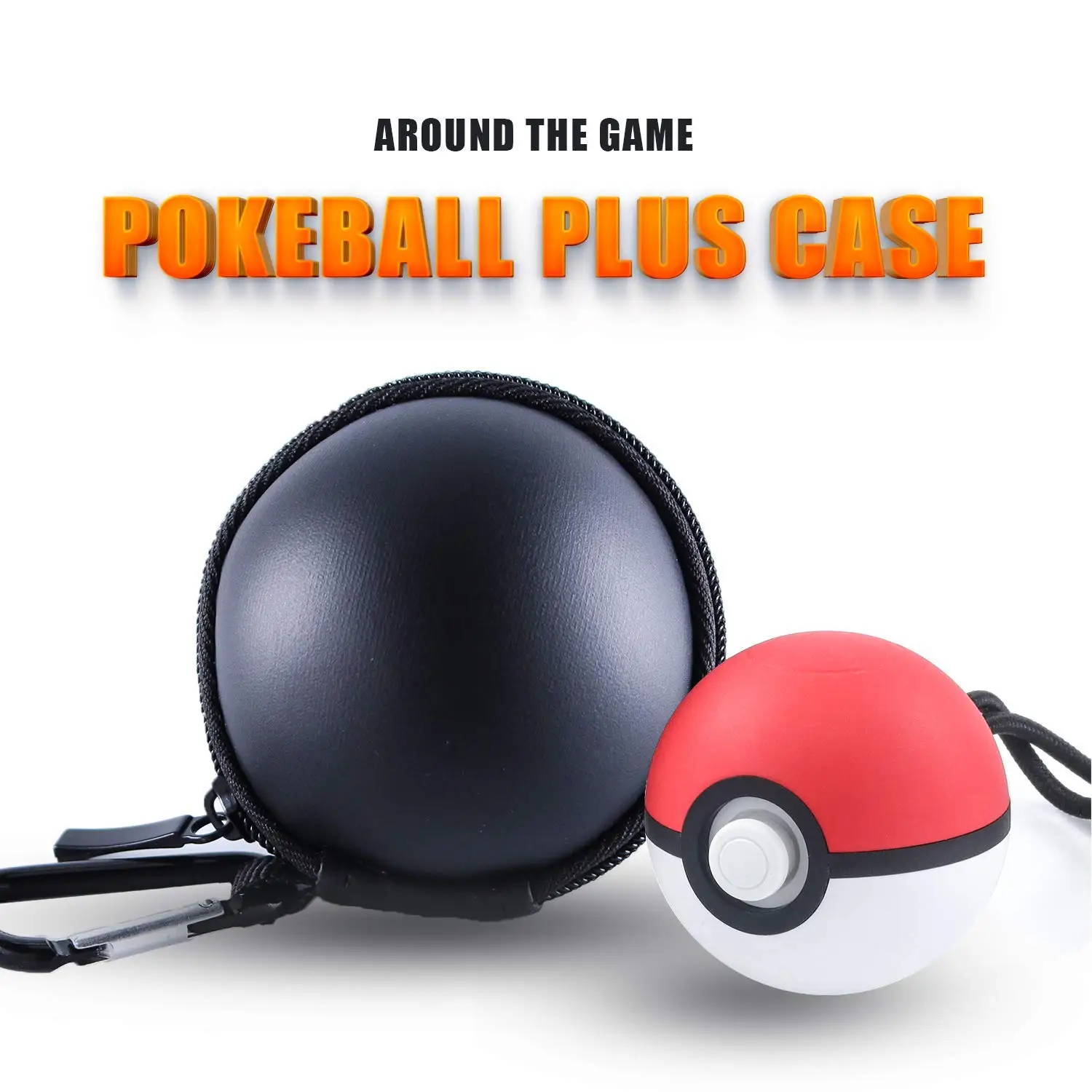 Protective Storage Carrying Portable Protect Case Bag Pouch for Nintendo Switch Poke Ball Plus Controller with Carabiner
Protective Storage Carrying Portable Protect Case Bag Pouch for Nintendo Switch Poke Ball Plus Controller with Carabiner