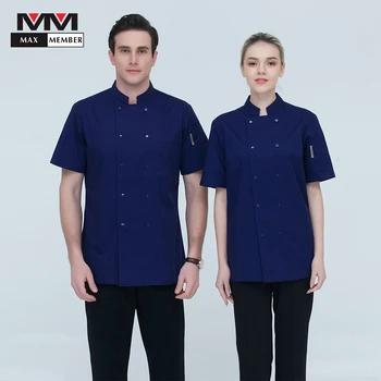 Pure Color Men Women Double Breasted New Chef Cooking Kitchen Overalls Jackets Hotel Restaurant Bakery Cafe Waiter Tops Clothing
Pure Color Men Women Double Breasted New Chef Cooking Kitchen Overalls Jackets Hotel Restaurant Bakery Cafe Waiter Tops Clothing