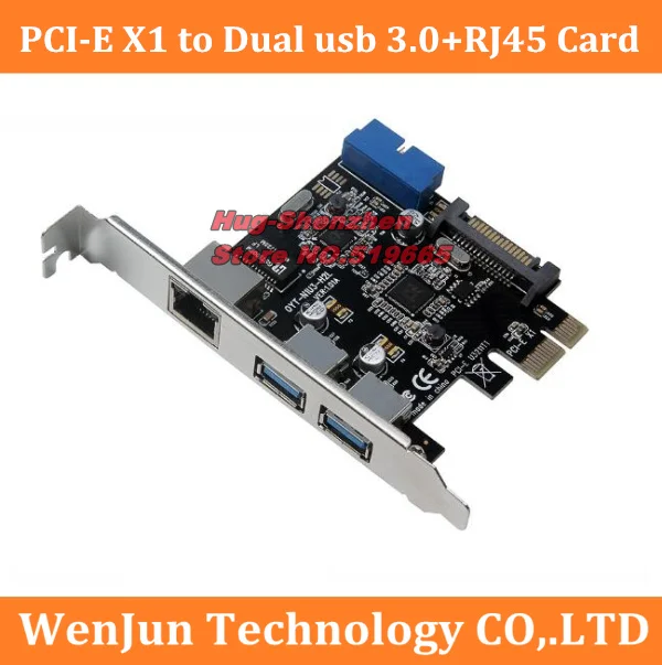 PCI Express PCIE x1 на два порта USB 3,0 с 1 портом USB3.0, разъем с RJ45 LAN gigabit Ethernet PCI E, адаптер, карта для ПК
PCI Express PCIE x1 на два порта USB 3,0 с 1 портом USB3.0, разъем с RJ45 LAN gigabit Ethernet PCI E, адаптер, карта для ПК