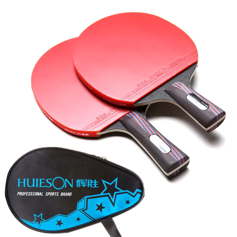 Carbon Fiber Table Tennis Racket Double Face Pimples-in Racket Rubber Table Tennis Bat with Bag Horizontal Grip Top Recommended
Carbon Fiber Table Tennis Racket Double Face Pimples-in Racket Rubber Table Tennis Bat with Bag Horizontal Grip Top Recommended