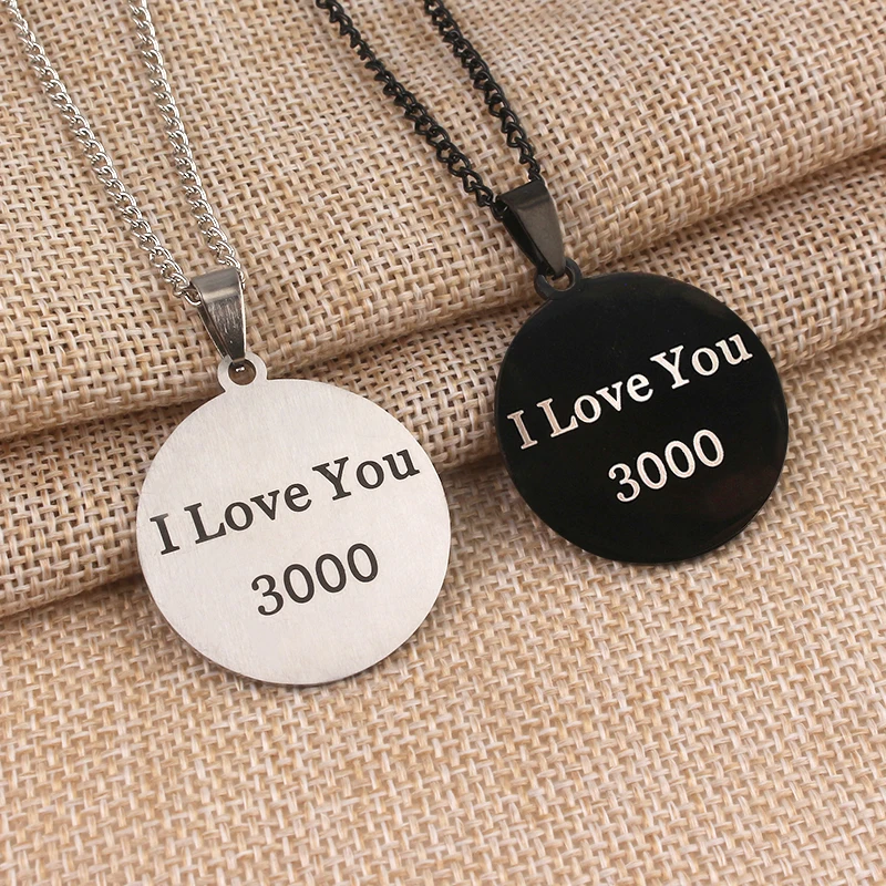 Marvel Avengers 4 Iron Man Tony Stark I Love You 3000 Times Necklaces Arc Reactor Pendant Necklace Women Men Choker Jewelry
Marvel Avengers 4 Iron Man Tony Stark I Love You 3000 Times Necklaces Arc Reactor Pendant Necklace Women Men Choker Jewelry