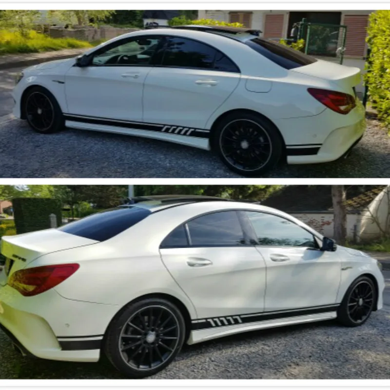 4x Car Styling Door Side Sticker For Mercedes Benz W117 C117 X117 CLA AMG CLA 180 200 250 300 350 Car Accessories
4x Car Styling Door Side Sticker For Mercedes Benz W117 C117 X117 CLA AMG CLA 180 200 250 300 350 Car Accessories