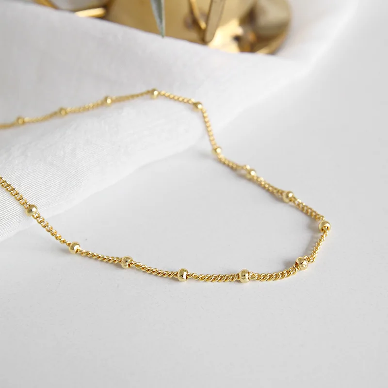 Fashion chain choker necklace colar kolye collier femme, minimalism 925 sterling silver necklaces for women gold color jewellery
Fashion chain choker necklace colar kolye collier femme, minimalism 925 sterling silver necklaces for women gold color jewellery