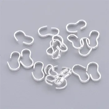 2000pcs 6x3.5x1mm Silver Color 3 Shape Brass Clasp Chain Findings for Jewelry Making DIY Accessories Lead Free & Nickel Free
2000pcs 6x3.5x1mm Silver Color 3 Shape Brass Clasp Chain Findings for Jewelry Making DIY Accessories Lead Free & Nickel Free