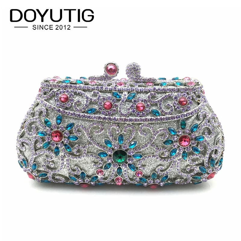 New Arrival Women's Clutch Purse Silver Crystal Evening Bag Women Wedding Diamantes Party Bridal Handbag Lady Crossbody Bag A144
New Arrival Women's Clutch Purse Silver Crystal Evening Bag Women Wedding Diamantes Party Bridal Handbag Lady Crossbody Bag A144