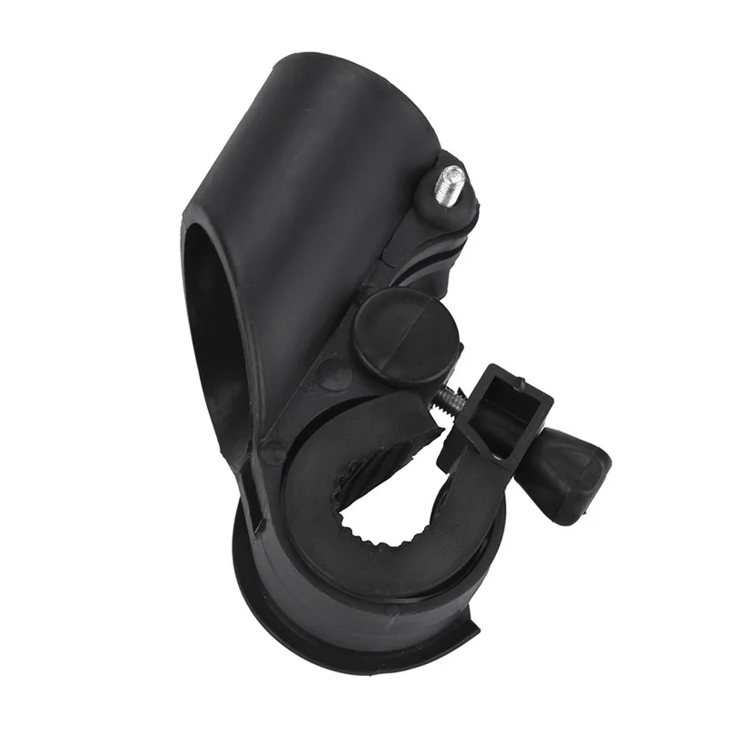High quality Bicycle Cycle Bike Front Torch Mount LED Head Light Holder Rubber Clip For 1.9cm-3cm Diameter Flashlight #2M02 (6)