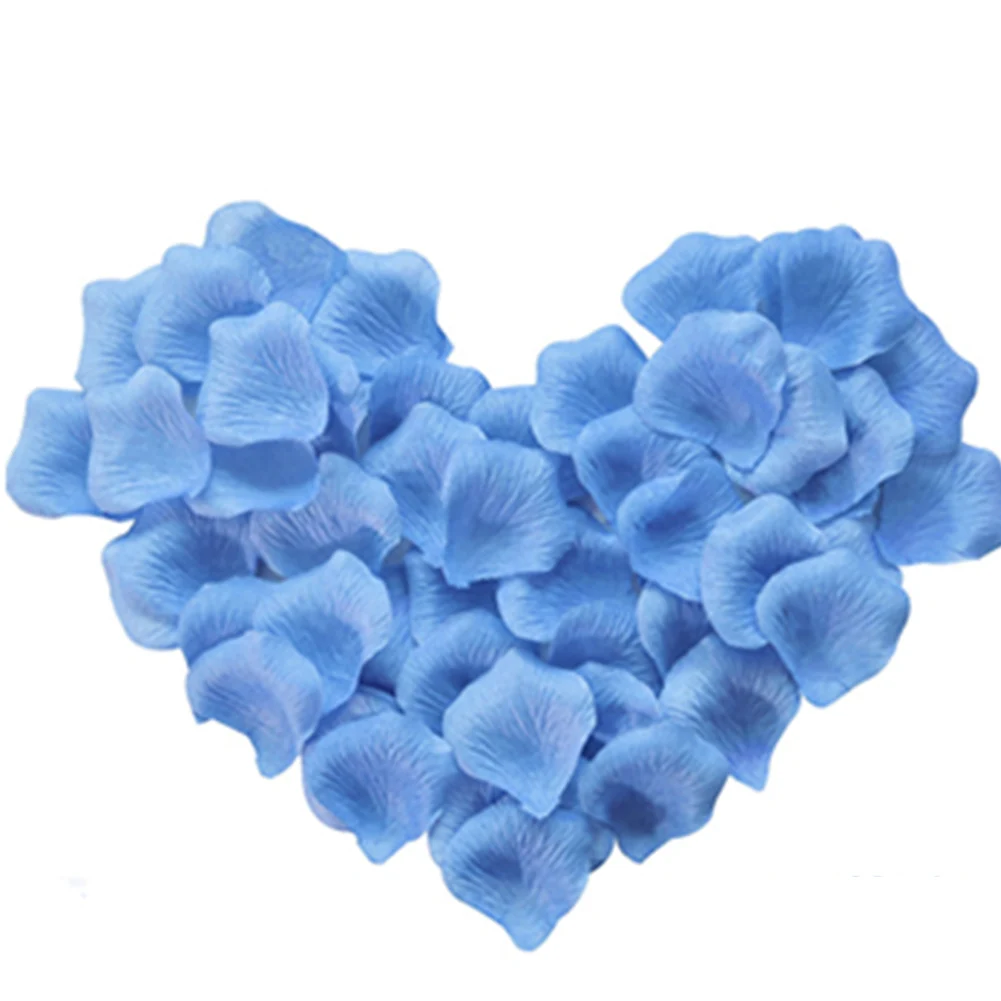 2000 Pcs Silk Rose Petals Wedding Decorations Bulk Supplies - Royal Blue Colorful | Свадьбы и торжества