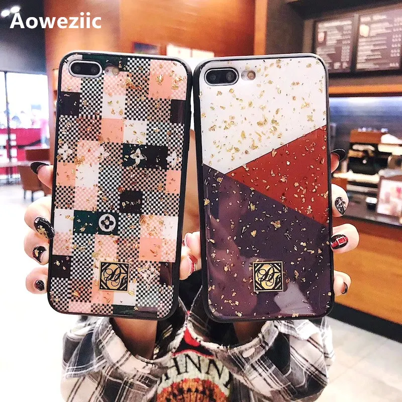 Aoweziic European blue and white strips for iphoneX XS MAX XR phone case anti-fall 7 8plus electroplating gold standard shell
Aoweziic European blue and white strips for iphoneX XS MAX XR phone case anti-fall 7 8plus electroplating gold standard shell