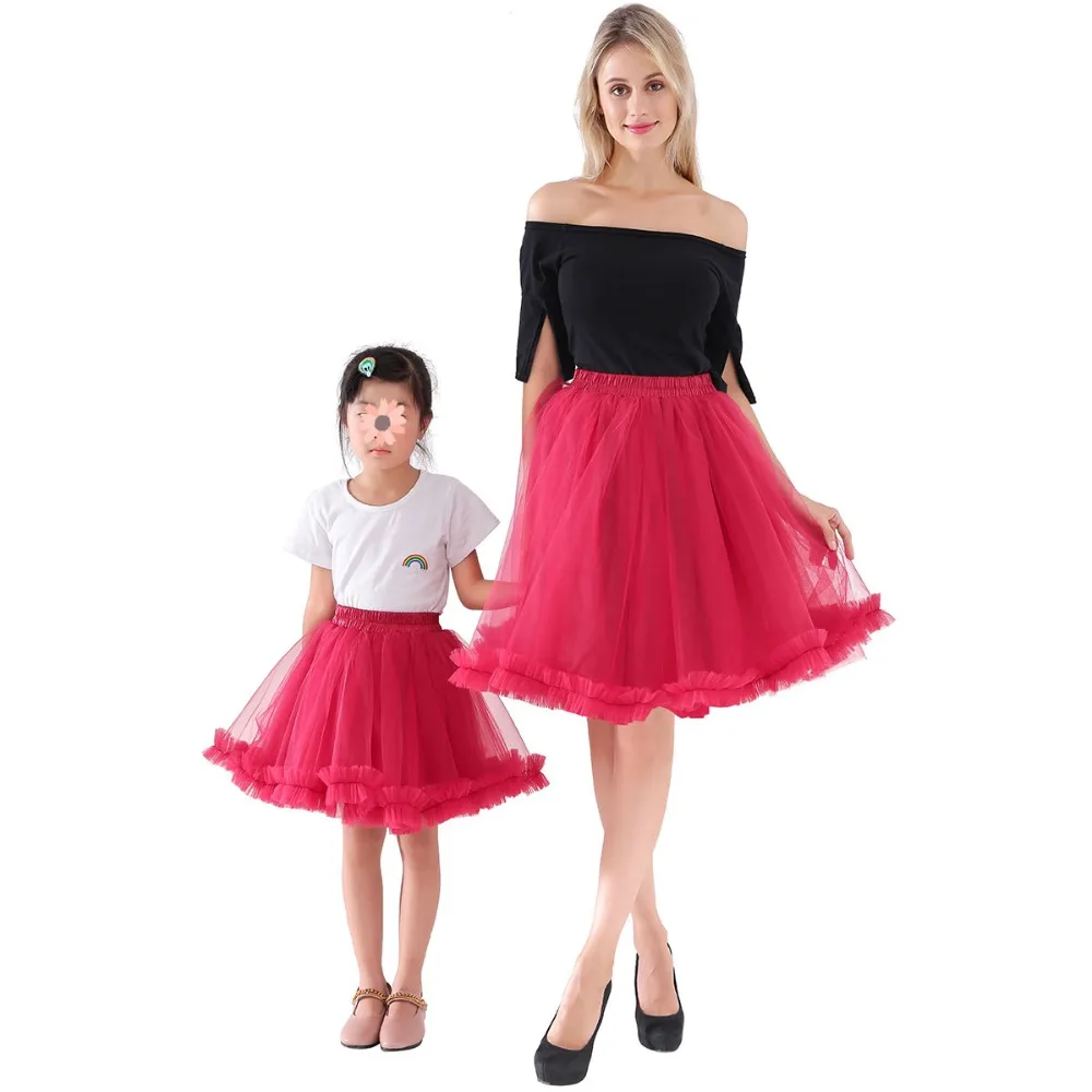 2018 Mommy and Me Family Matching Mother Daughter 6 Layers Tulle Skirt Clothes Mom And Daughter Skirts Kids Parent Child Outfits
2018 Mommy and Me Family Matching Mother Daughter 6 Layers Tulle Skirt Clothes Mom And Daughter Skirts Kids Parent Child Outfits