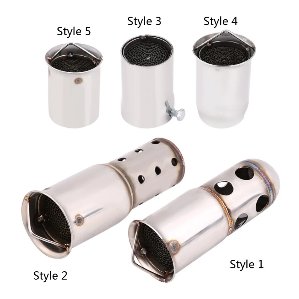 ISTUNT Exhaust DB Killer Silencer Muffler Baffle Noise Eliminator Universal Fit 51mm Motorcycle 5 inch in Length