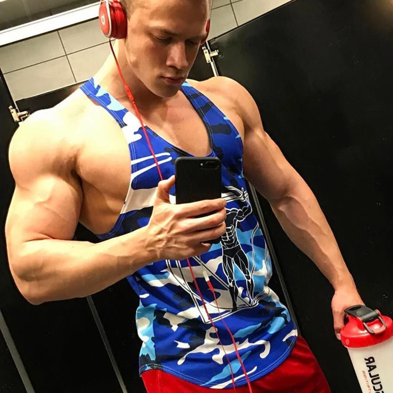 Men Bodybuilding Tank Tops Camouflage sleeveless Shirt Boy Gyms Fitness workout Singlet vest Undershirt Jogger Brand clothing
Men Bodybuilding Tank Tops Camouflage sleeveless Shirt Boy Gyms Fitness workout Singlet vest Undershirt Jogger Brand clothing