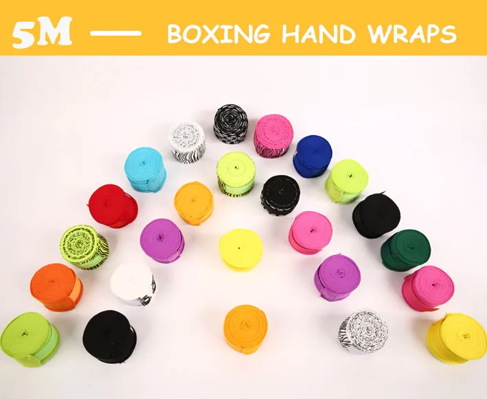 5M 2pcs/pack Cotton kick boxing bandage wrist straps sports Sanda Taekwondo Hand Gloves wraps bandagem muay thai
5M 2pcs/pack Cotton kick boxing bandage wrist straps sports Sanda Taekwondo Hand Gloves wraps bandagem muay thai