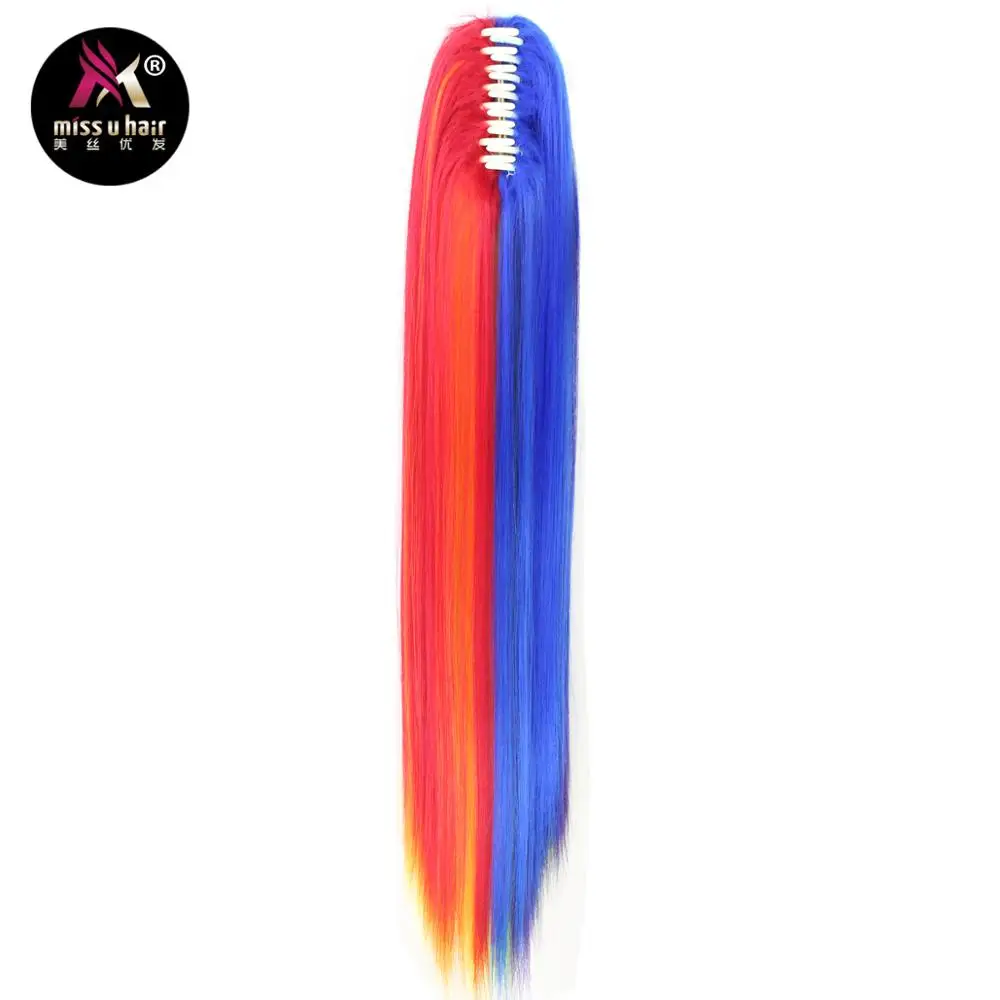 Miss U Hair 26" 65cm 180g Black Red White Green Pink Long Straight Claw Jaw Ponytail Clip In On Hair Extension Accessories
Miss U Hair 26" 65cm 180g Black Red White Green Pink Long Straight Claw Jaw Ponytail Clip In On Hair Extension Accessories