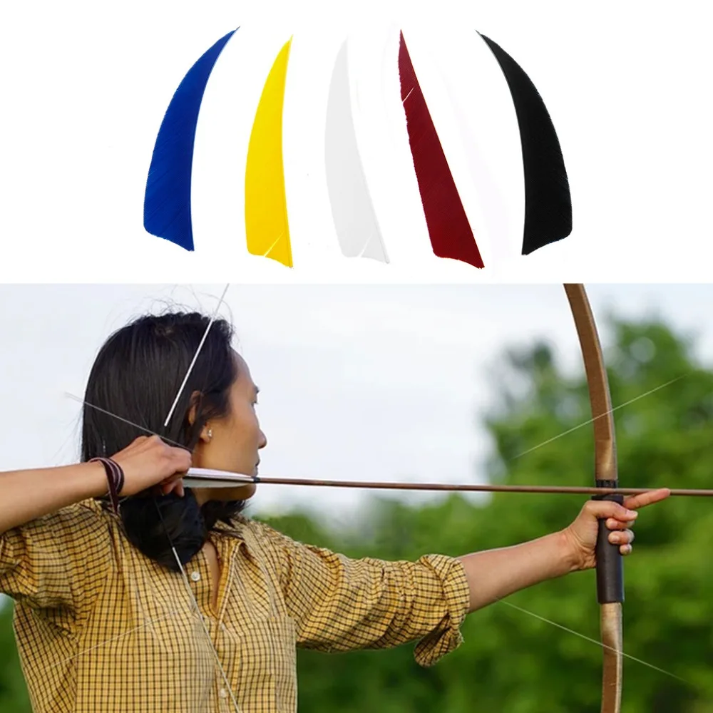 Archery50 pcs 4" inch Shield Turkey Feathers Arrow Feather Fletching For Any Broadheads,Crossbows & 3D Archery
Archery50 pcs 4" inch Shield Turkey Feathers Arrow Feather Fletching For Any Broadheads,Crossbows & 3D Archery