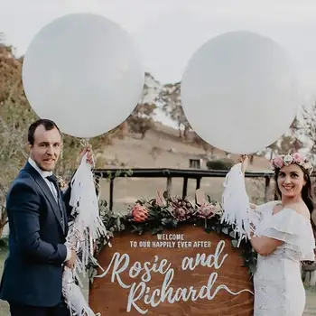 24 inch white round pastel helium balloons set with white fringed parcel garland tassel wedding birthday baby shower party decor
24 inch white round pastel helium balloons set with white fringed parcel garland tassel wedding birthday baby shower party decor