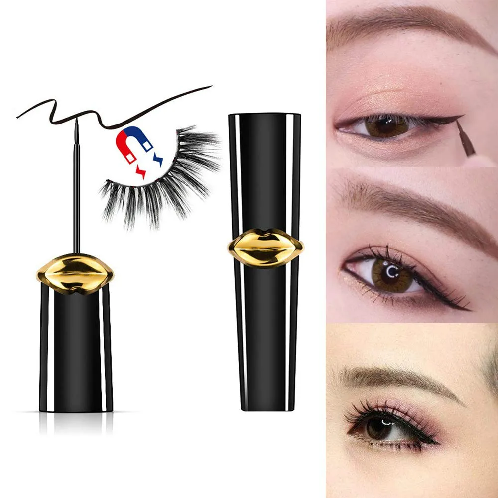 Magnetic Liquid Eyeliner, Magnetic For Use with False Lashes (8ML) Is long-lasting,smudge resistant, waterproof liquid eyeliner
Magnetic Liquid Eyeliner, Magnetic For Use with False Lashes (8ML) Is long-lasting,smudge resistant, waterproof liquid eyeliner