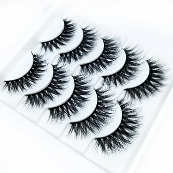 NEW 5 pairs /1box 100% Real Mink Eyelashes 3D Natural False Eyelashes 3d Mink Lashes Soft Eyelash Extension Makeup Kit Cilios 01
NEW 5 pairs /1box 100% Real Mink Eyelashes 3D Natural False Eyelashes 3d Mink Lashes Soft Eyelash Extension Makeup Kit Cilios 01