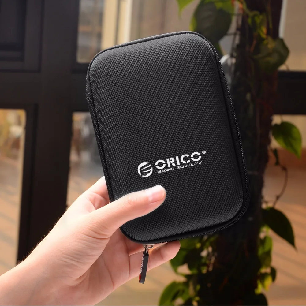 ORICO 2 5 дюймов HDD защитная коробка сумка чехол для внешнего Портативный жёсткий