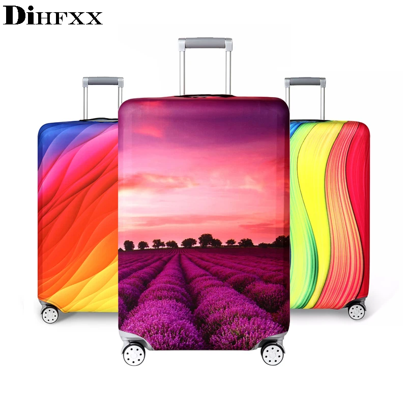 

Trolley Case Suitcase Dust Cover Travel Accessories Elastic Fabric Luggage Protective Cover Suitable18-32 Inch DX-09
