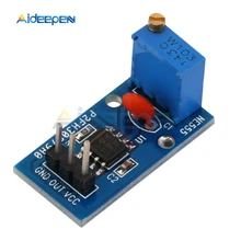 Módulo ajustável 5 v-12 v do gerador do pulso da frequência de resistnce de 2 pces ne555 para o carro esperto de arduino(China)