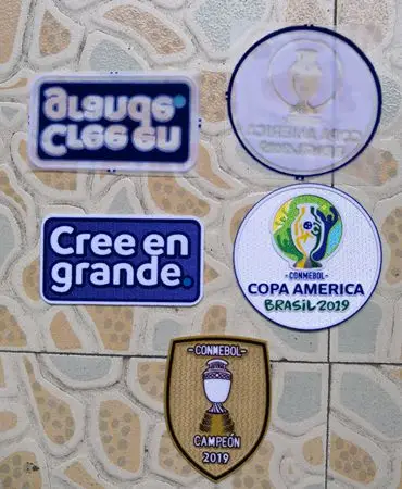 2019 BRAZIL COPA AMERICA soccer patch set Iron-on Authentic Patches Argentina Brazil Uruguay Chile Players Issue Badges
2019 BRAZIL COPA AMERICA soccer patch set Iron-on Authentic Patches Argentina Brazil Uruguay Chile Players Issue Badges