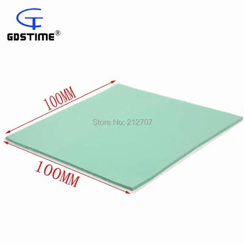 10 Pieces Gdstime 100x100x1mm Green Computer for Xbox360 PS GPU CPU VGA Heatsink Cooling Thermal Conductive Silicone Pad
10 Pieces Gdstime 100x100x1mm Green Computer for Xbox360 PS GPU CPU VGA Heatsink Cooling Thermal Conductive Silicone Pad