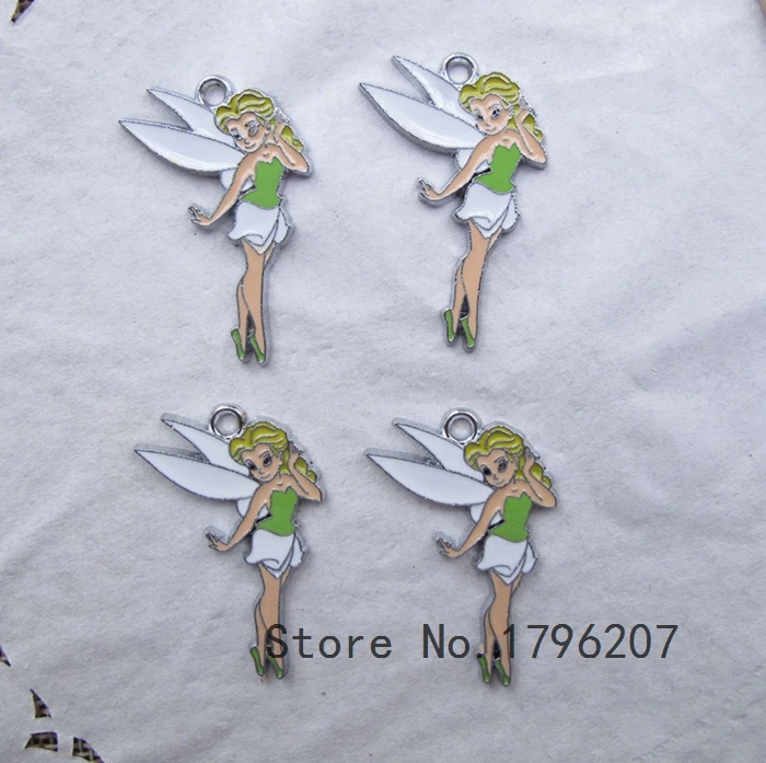 10 Pcs Tinker Bells Cartoon Charm Necklace/Bracelet/Earrings Pendants DIY Jewelry Making Accessories T-142
10 Pcs Tinker Bells Cartoon Charm Necklace/Bracelet/Earrings Pendants DIY Jewelry Making Accessories T-142