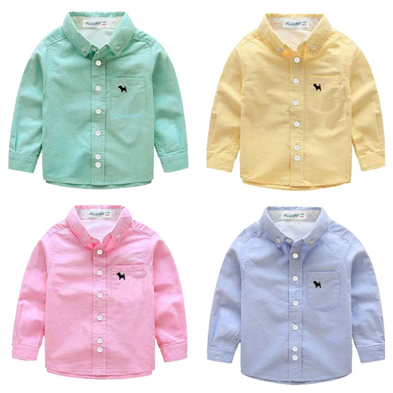 2017 children's spring clothing boys clothes shirt long-sleeve cotton fashion turn-down collar solid color kids tops wear
2017 children's spring clothing boys clothes shirt long-sleeve cotton fashion turn-down collar solid color kids tops wear