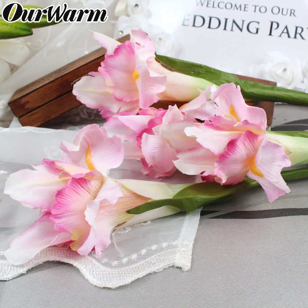 OurWarm Silk Artificial Irish Iris Flower for Wedding Decor Home Table Decoration Flores Fake Irish Flowers Fleurs Artificiell
OurWarm Silk Artificial Irish Iris Flower for Wedding Decor Home Table Decoration Flores Fake Irish Flowers Fleurs Artificiell