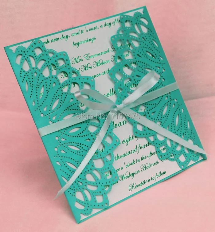 Free Shipping!!! HI3014 - Hot Sale Personalized Laser Cut Invitations in Optional Colors
Free Shipping!!! HI3014 - Hot Sale Personalized Laser Cut Invitations in Optional Colors