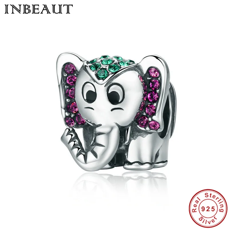 INBEAUT 925 Sterling Silver Purple&Green Cubic Zirconia Paved Lovely Elephant Charm Animal Shaped Beads Fit Original Bracelet
INBEAUT 925 Sterling Silver Purple&Green Cubic Zirconia Paved Lovely Elephant Charm Animal Shaped Beads Fit Original Bracelet