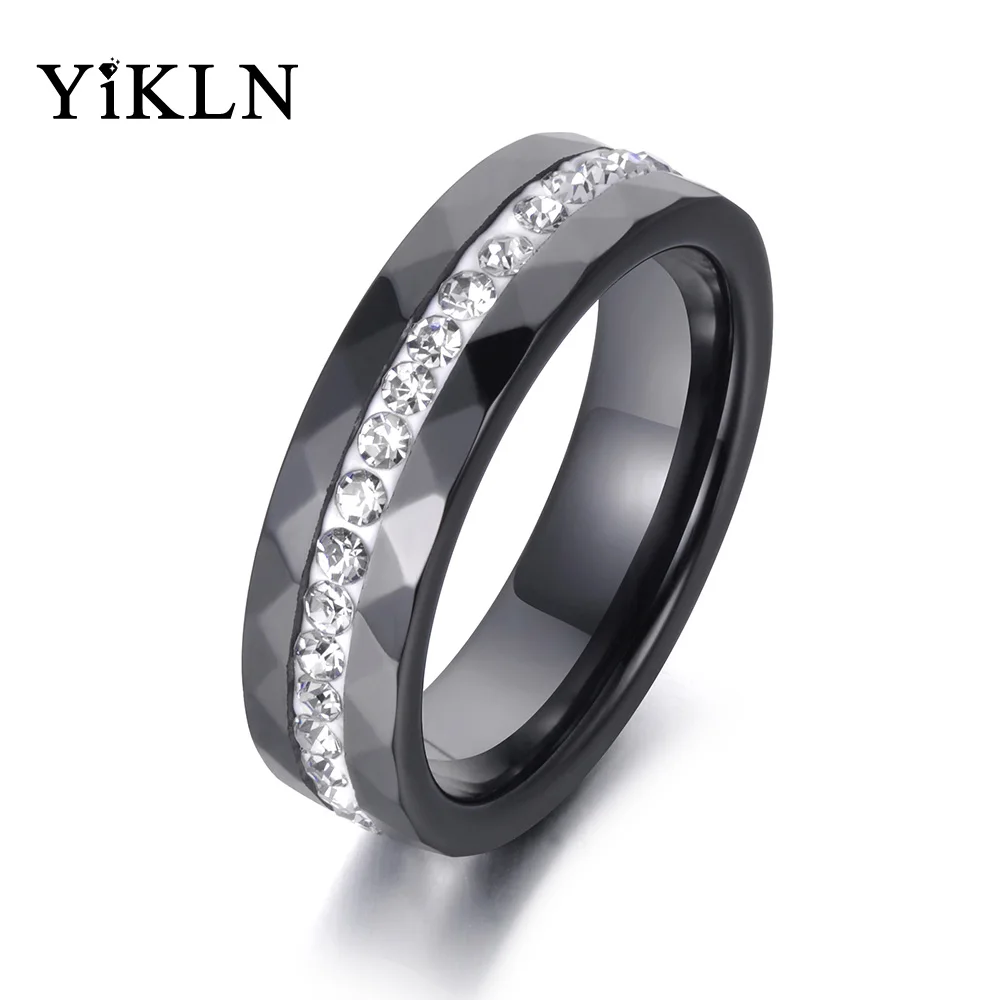 YiKLN Classic White & Black Ceramics Rings Jewelry Clay Rhinestones Wedding Engagement Rings For Women Girls Anneaux YR18145
YiKLN Classic White & Black Ceramics Rings Jewelry Clay Rhinestones Wedding Engagement Rings For Women Girls Anneaux YR18145