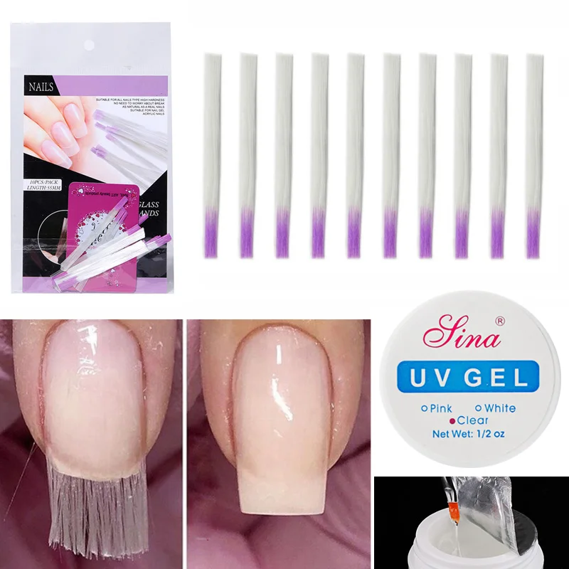 High Quality Painless UV Nail Extension Tools with Fiberglass and Lasting Poly Gel
High Quality Painless UV Nail Extension Tools with Fiberglass and Lasting Poly Gel