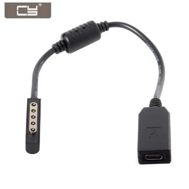 CYDZ USB 3.1 Type C USB-C Female DC 12V to Surface Pro1 Pro2 Charge Cable Adapter
CYDZ USB 3.1 Type C USB-C Female DC 12V to Surface Pro1 Pro2 Charge Cable Adapter