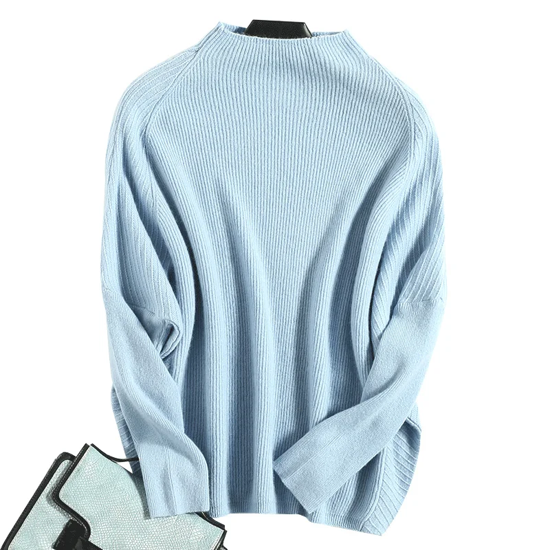 2019 Spring Autumn Women Long Sleeve Sweater Cashmere Female Turleneck Pullovers Loose Soft Bottom Sweater Jumper Drop Shoulder
2019 Spring Autumn Women Long Sleeve Sweater Cashmere Female Turleneck Pullovers Loose Soft Bottom Sweater Jumper Drop Shoulder