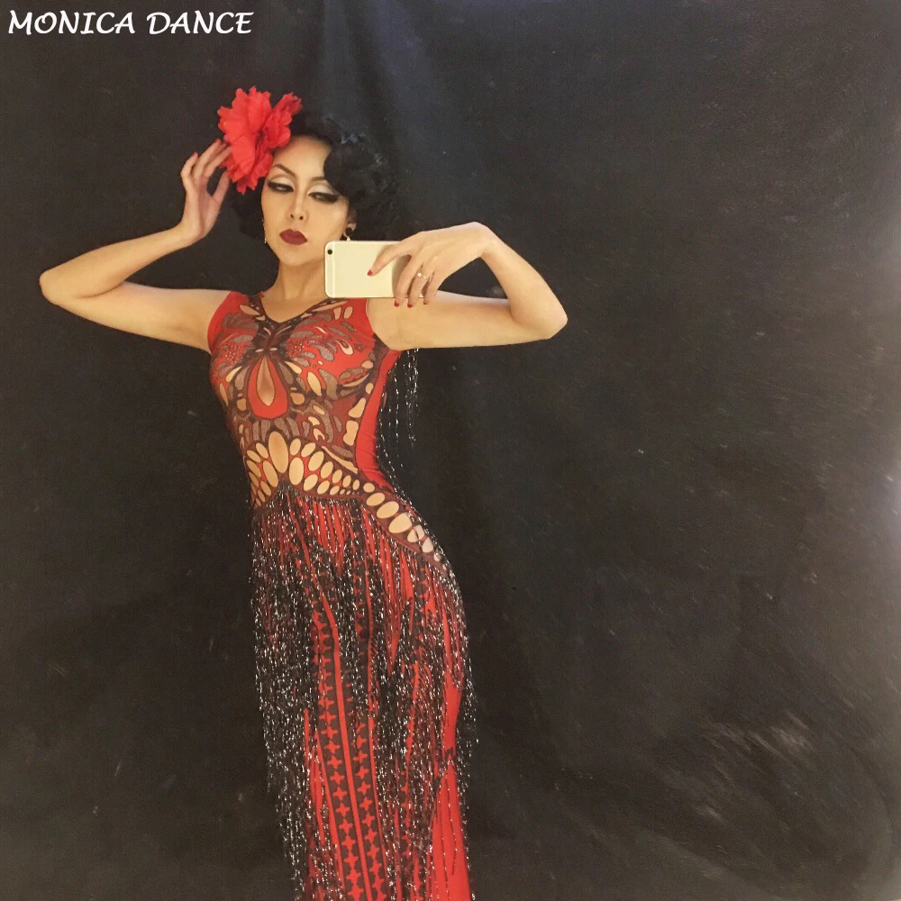 Red Butterfly Black Tassel Women Sexy Skirt Christmas Dj Nightclub Party Performance Stage Wear Costume Sparkling Costumes
Red Butterfly Black Tassel Women Sexy Skirt Christmas Dj Nightclub Party Performance Stage Wear Costume Sparkling Costumes
