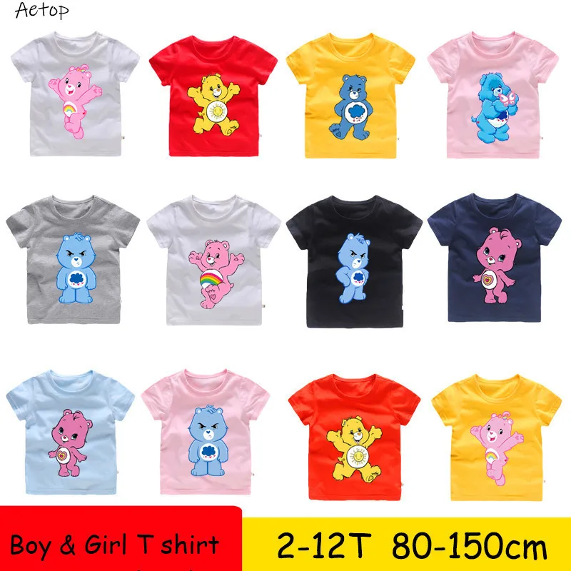 100% Cotton,Children Anime Care Bears Logo T-shirt Kids Casual Short Sleeve Clothes Boys Girls T shirt,b069
100% Cotton,Children Anime Care Bears Logo T-shirt Kids Casual Short Sleeve Clothes Boys Girls T shirt,b069