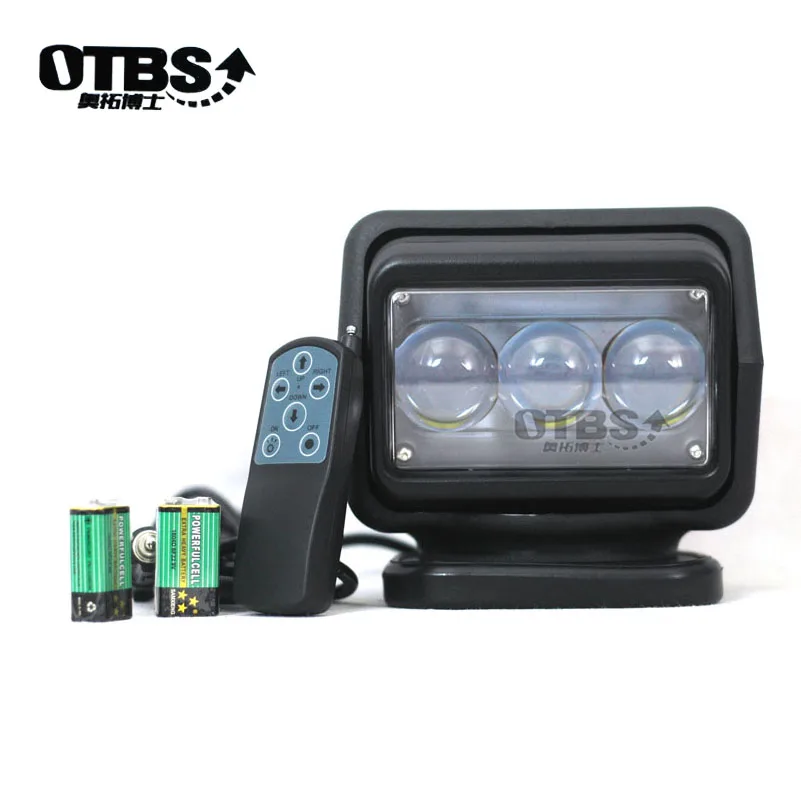 LED Search Light 60W 360 Rotating Remote Control Work Light For Jeep Offroad Truck Car Boat Black LED Searchlight
LED Search Light 60W 360 Rotating Remote Control Work Light For Jeep Offroad Truck Car Boat Black LED Searchlight