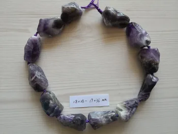 B0039 Natural 18x28mm-19x36mm Freedom Fancy Purple Amthyst Gems Stone Loose Beads 15'' Strands Jewelry Making DIY
B0039 Natural 18x28mm-19x36mm Freedom Fancy Purple Amthyst Gems Stone Loose Beads 15'' Strands Jewelry Making DIY