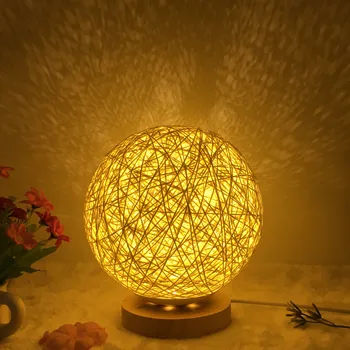Sharelife Creative Warm White LED Rattan Table Lamp Button Dimmer Switch Night Light Children Gift Home Decoration Light
Sharelife Creative Warm White LED Rattan Table Lamp Button Dimmer Switch Night Light Children Gift Home Decoration Light