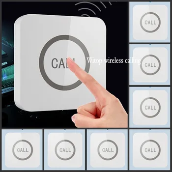 8 pcs set Waterproof super Big Touchable call buttons with simple and fashionable appearance,wireless waiter/nurse call bell
8 pcs set Waterproof super Big Touchable call buttons with simple and fashionable appearance,wireless waiter/nurse call bell