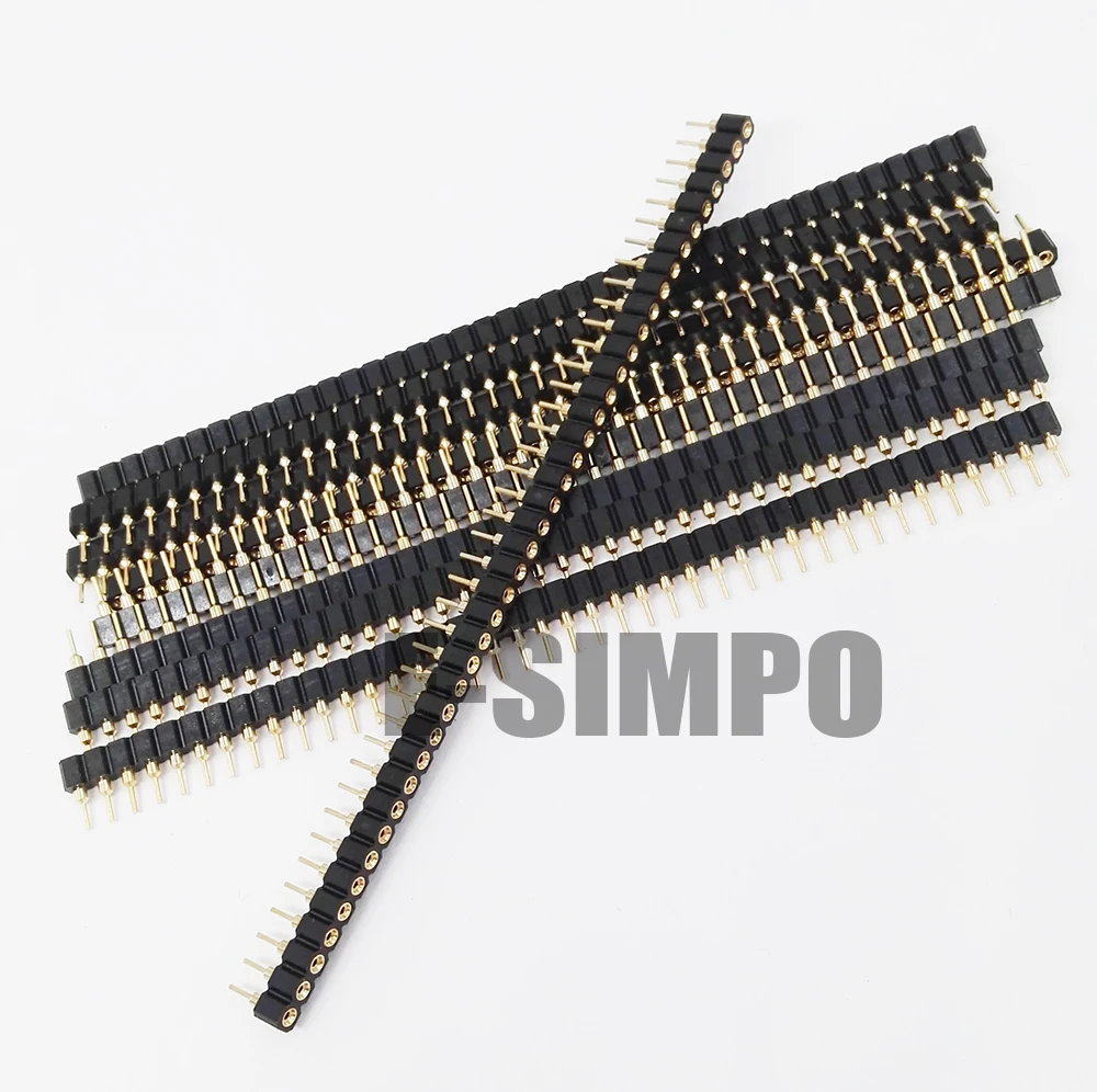 10pcs 2.54mm Round Pin Header, Hole Female Header Optional, 1*40P 2*40P Round, Single Dual Row,Plastic Height 3mm,High quality!
10pcs 2.54mm Round Pin Header, Hole Female Header Optional, 1*40P 2*40P Round, Single Dual Row,Plastic Height 3mm,High quality!
