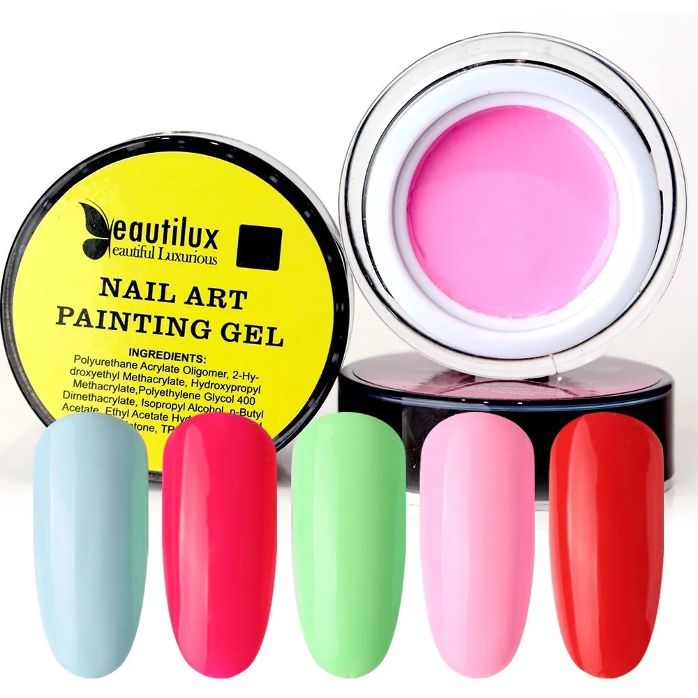 Beautilux 1pc No Sticky Layer High Pigment One Layer Color Painting Gel Nail Polish Soak Off UV LED Nail Art Gel Polish 10ml
Beautilux 1pc No Sticky Layer High Pigment One Layer Color Painting Gel Nail Polish Soak Off UV LED Nail Art Gel Polish 10ml