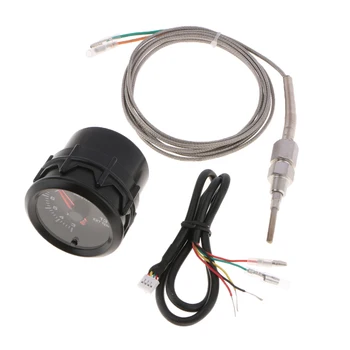 2'52mm 7 Color LED Car Exhaust Gas Temp Gauge EXT Temp Meter EGT With Sensor Blue Digital Voltage Display and Warning Function
2'52mm 7 Color LED Car Exhaust Gas Temp Gauge EXT Temp Meter EGT With Sensor Blue Digital Voltage Display and Warning Function