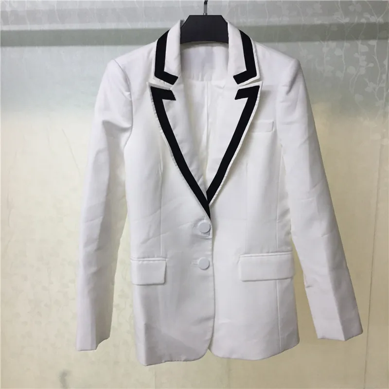 White Jacket For Women Elegant Office Lady Long Sleeve Jacket 2018 Fashion Women Jacket Outwear
White Jacket For Women Elegant Office Lady Long Sleeve Jacket 2018 Fashion Women Jacket Outwear
